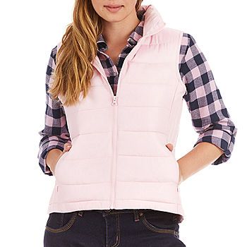 Smith's American Womens Puffer Vest | JCPenney