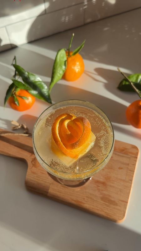 Gathered a round up of beautiful coupe glasses for your cocktails and mocktails this Chinese/ Lunar New Year season. I even included the ice moulds you need for this beautiful and easy “recipe”. I love how these orange rose ice cubes don’t dilute your drink and add so much beauty to your meals and parties  

#LTKparties #LTKVideo #LTKhome