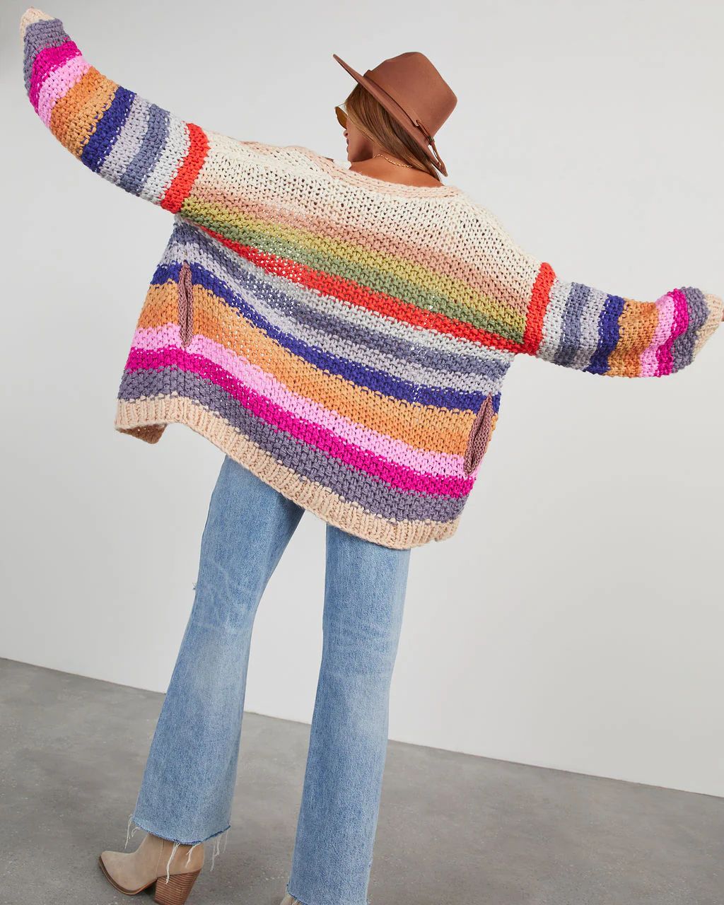 Oh Happy Day Pocketed Knit Cardigan | VICI Collection