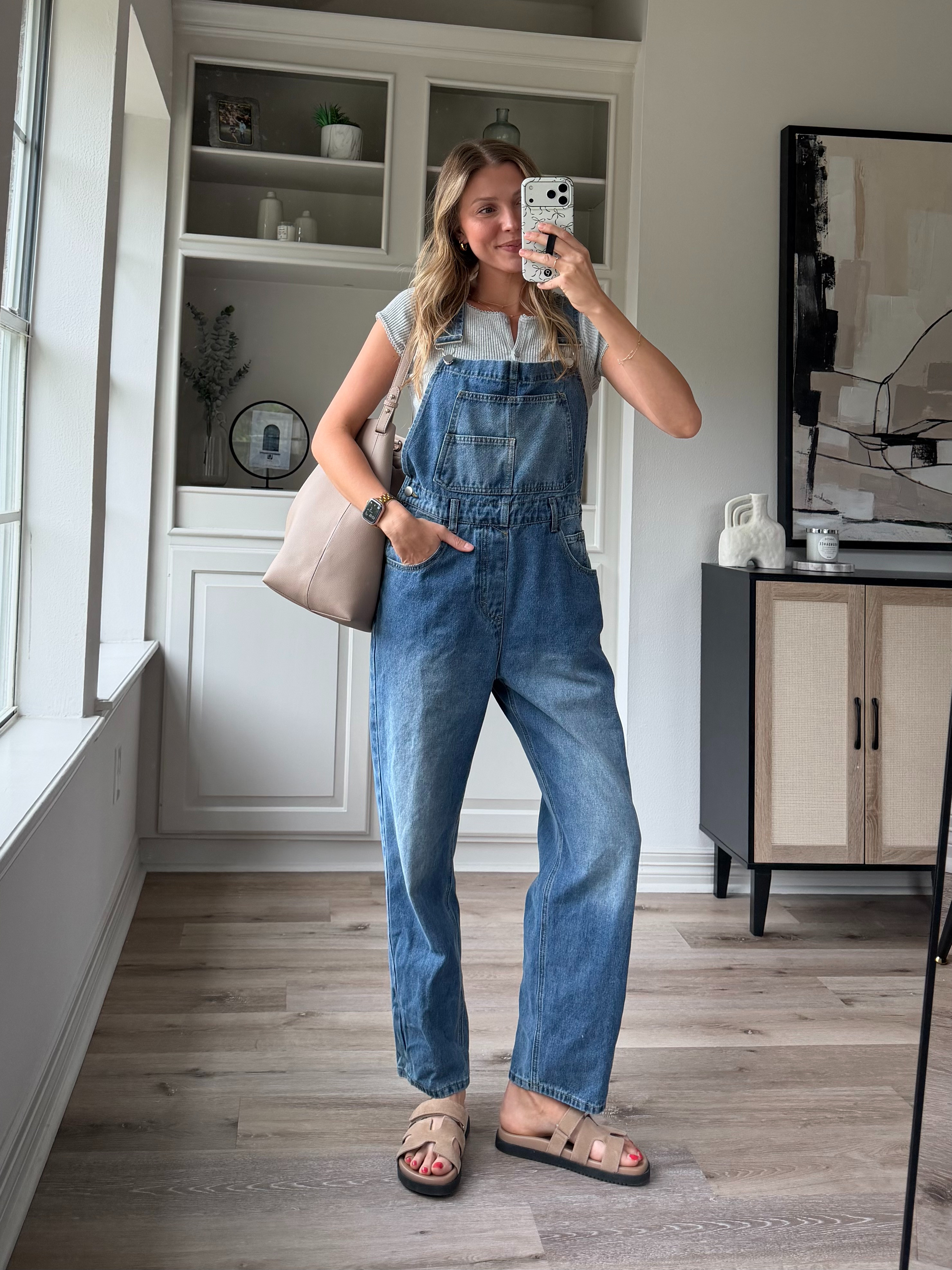Casual comfy look | wearing S in top, M overalls
 

 