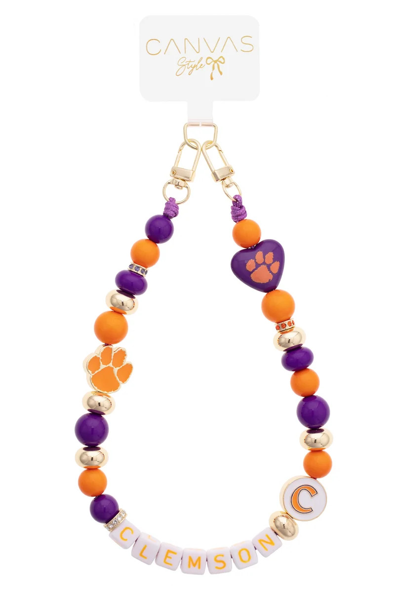 Clemson Tigers Cellphone Wristlet | CANVAS