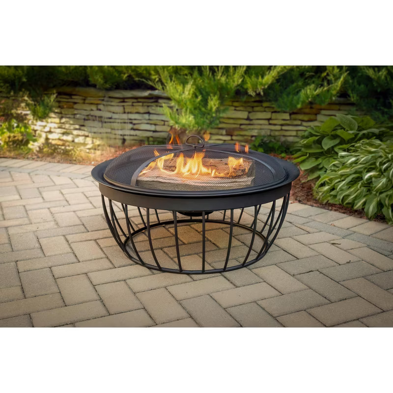 Mason 30" Round Wood Burning Fire Pit - Pleasant Hearth | Target