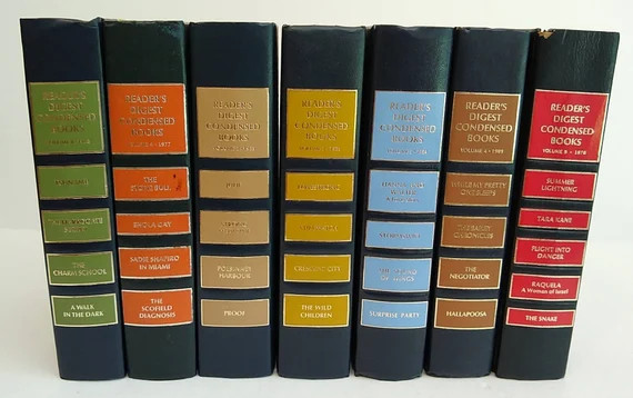 Various Reader's Digest Condensed Vintage Decorative Books - Etsy | Etsy (US)