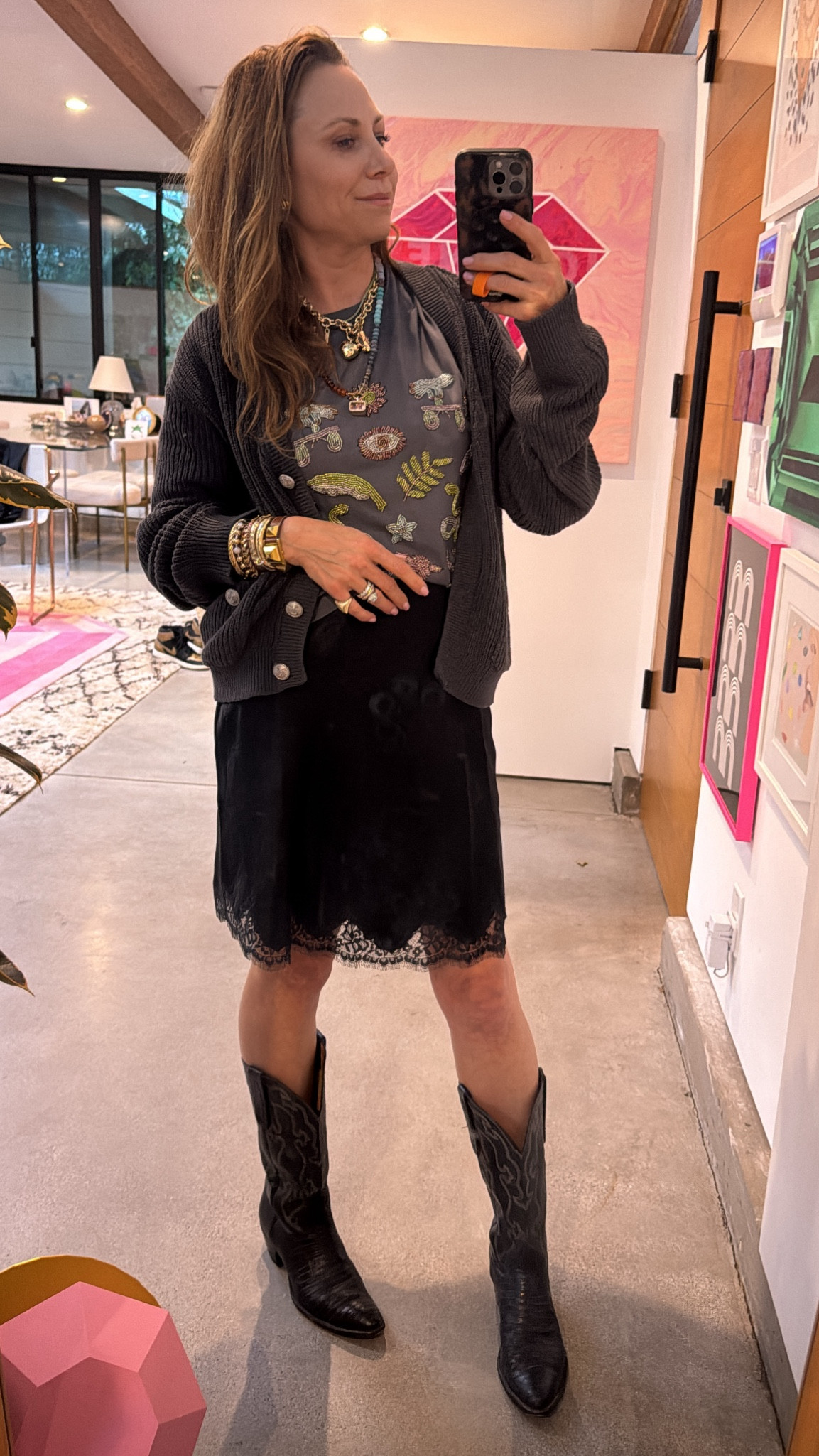 I’m wearing this slip skirt everywhere!  From the office, to date night, to outings with my girls.  It’s a winner!!!

#LTKWorkwear #LTKShoeCrush #LTKSeasonal