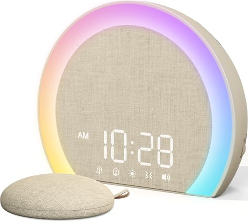 ANJANK Extra Loud Alarm Clock with Wireless Bed Shaker, Vibrating Dual Alarm with Light Wake Up f... | Amazon (US)