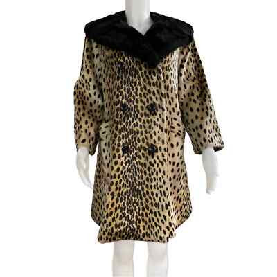 Vintage 1960s Safari Styled by Fairmoor Leopard Print Jacket | eBay US