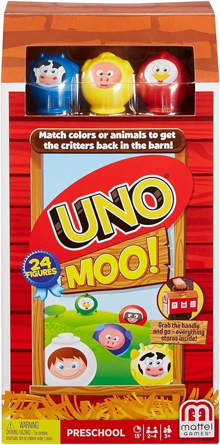 Uno Moo Card Game | Amazon (US)