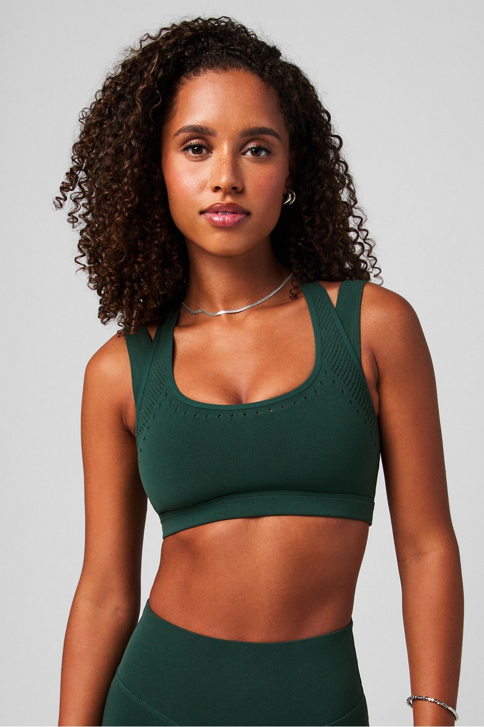 Sculptknit Contour Low-Impact Sports Bra | Fabletics - North America