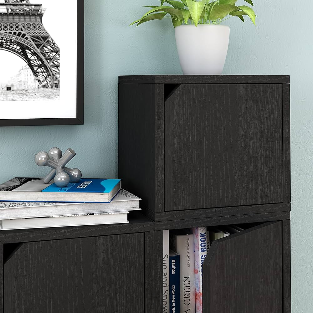 Way Basics Eco Stackable Connect Storage Cube Cubby Organizer with Door (Tool-Free Assembly and U... | Amazon (US)