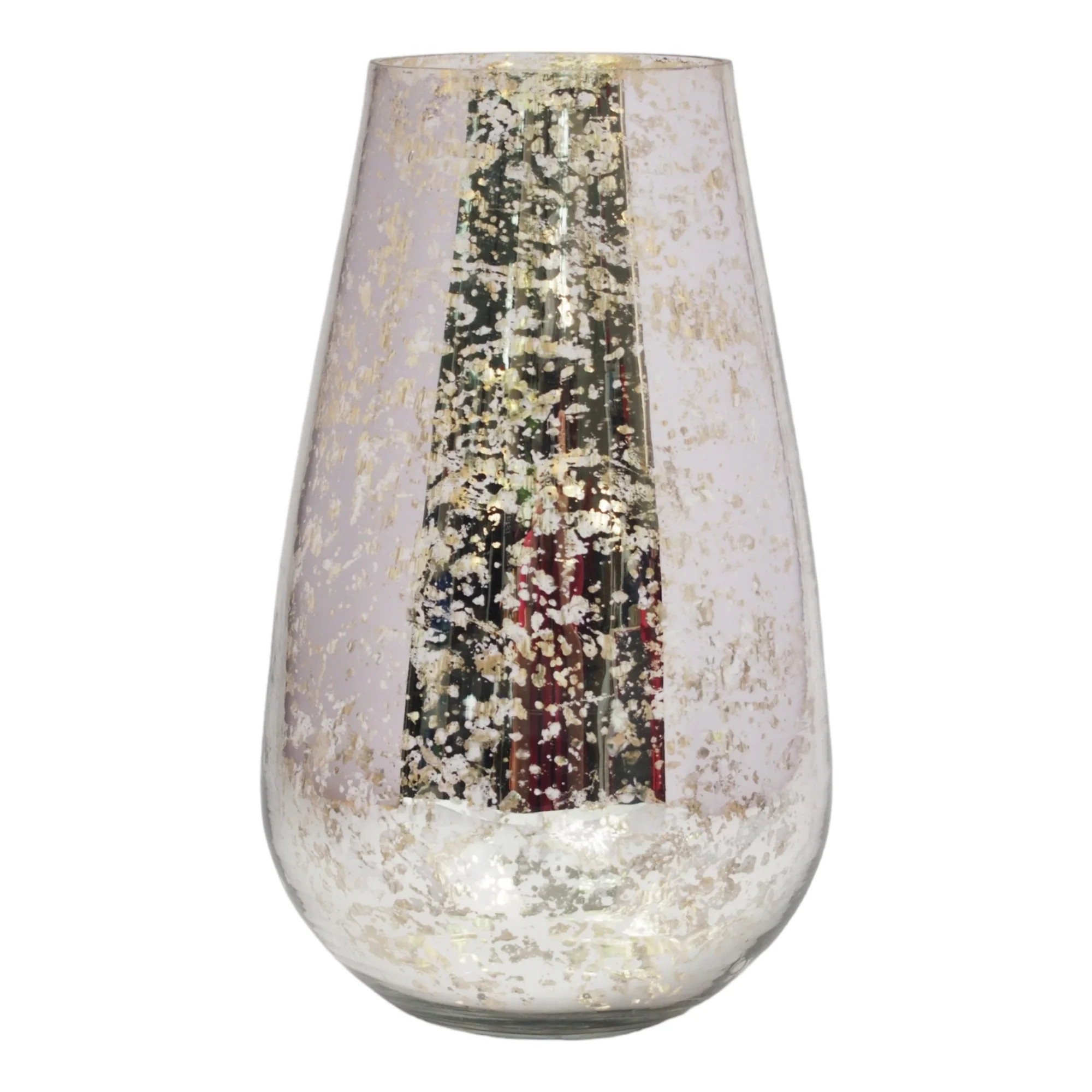 Hosley Mercury Glass Vase 8 Inch High| Perfect for Kitchen, Bedroom, Living Room, Centerpieces, O... | Walmart (US)