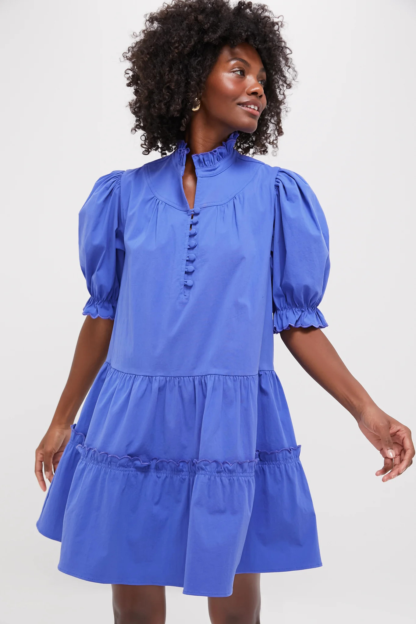 Azure Blue Selena Mini Dress | Tuckernuck (US)