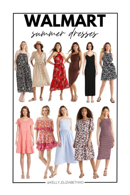 Walmart has so many affordable and cute summer dresses!! 

#LTKFindsUnder50 #LTKFindsUnder100 #LTKSeasonal