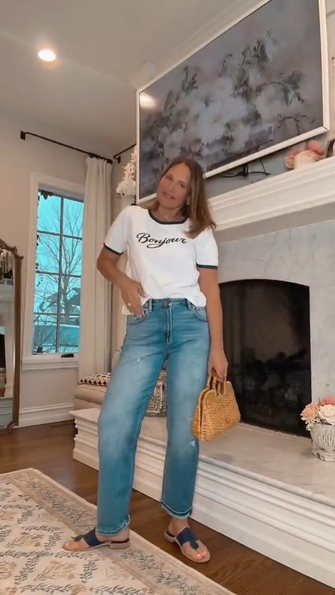 They say you shouldn’t wear trendy pieces in your 50s, but style doesn’t come with rules. Wear what makes you feel confident and like yourself every day. We love this dress because it feels current while still being timeless.

#LTKOver40 #LTKMidsize #LTKSeasonal