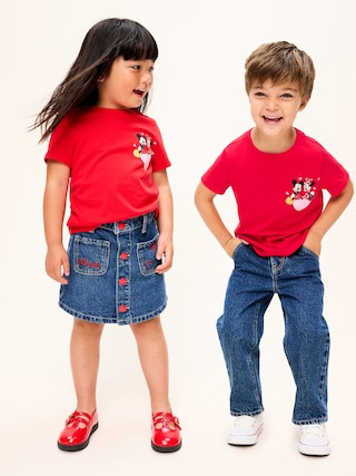 Old Navy x Disney Mickey Mouse & Minnie Mouse Graphic T-Shirt for Toddler | Old Navy (US)
