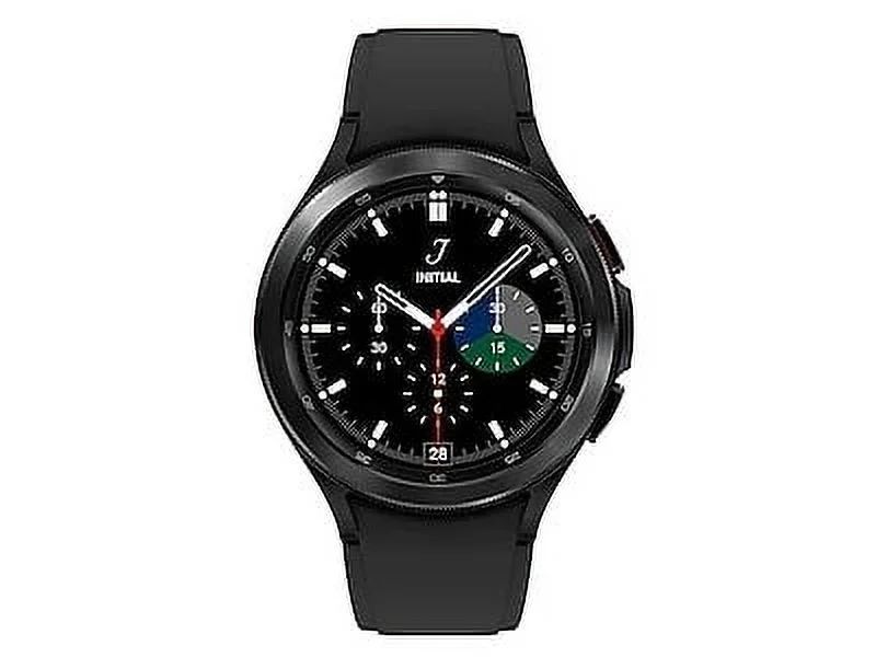 Samsung Galaxy Watch4 Classic 46mm Smart Watch w/ Bluetooth, Stainless Steel, Black | Walmart (US)