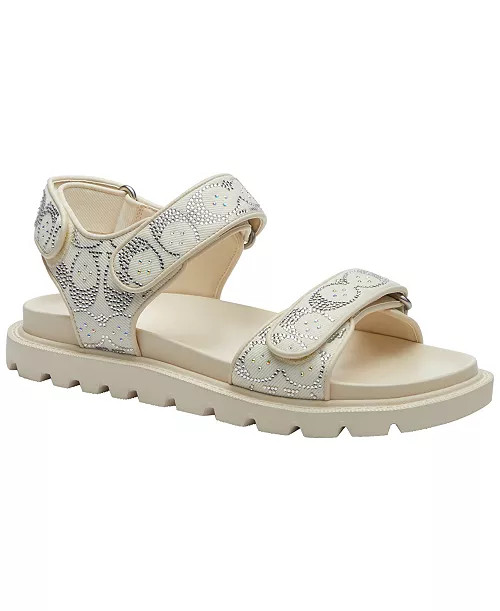 COACH Women's Brynn Round Toe Sandals - Macy's | Macy's