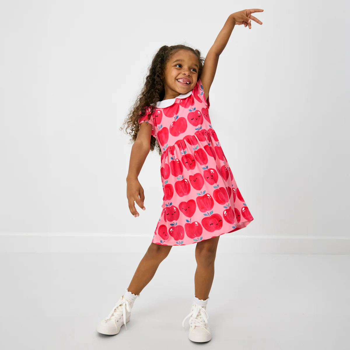 Sweet Orchard
        Collar Skater Dress | Little Sleepies