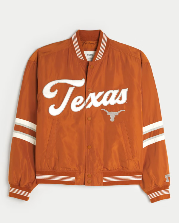 University of Texas Graphic Bomber Jacket | Hollister (US)