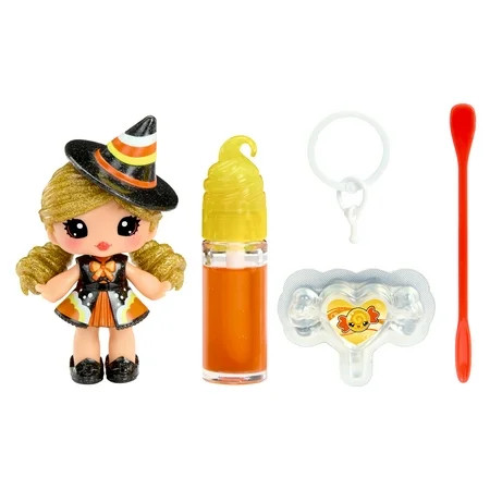 Yummiland Halloween Lip Gloss Doll - Cassie Treats Includes DIY Lip Gloss + Keychain, Cosmetic Play, Seasonal Halloween Collectible, Ages 4+ | Walmart (US)