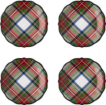 Juliska Set of 4 Stewart Tartan Cocktail Plates | Nordstrom | Nordstrom