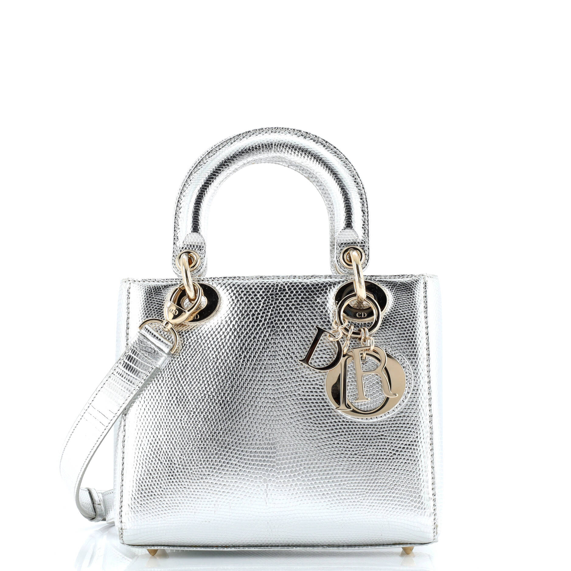 Pre-Loved Christian Dior Lady Dior Bag Lizard Small | Zulily
