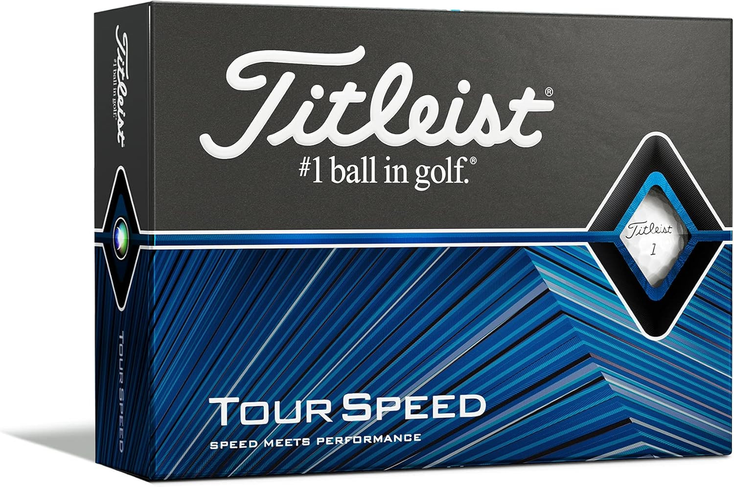 Titleist Tour Speed Golf Balls, White, (One Dozen) | Amazon (US)