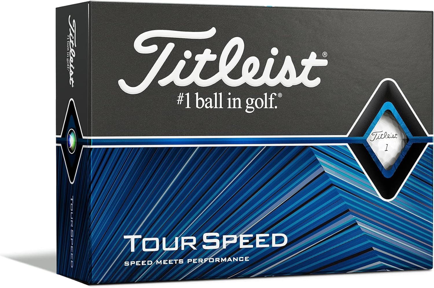 Titleist Tour Speed Golf Balls, White, (One Dozen) | Amazon (US)