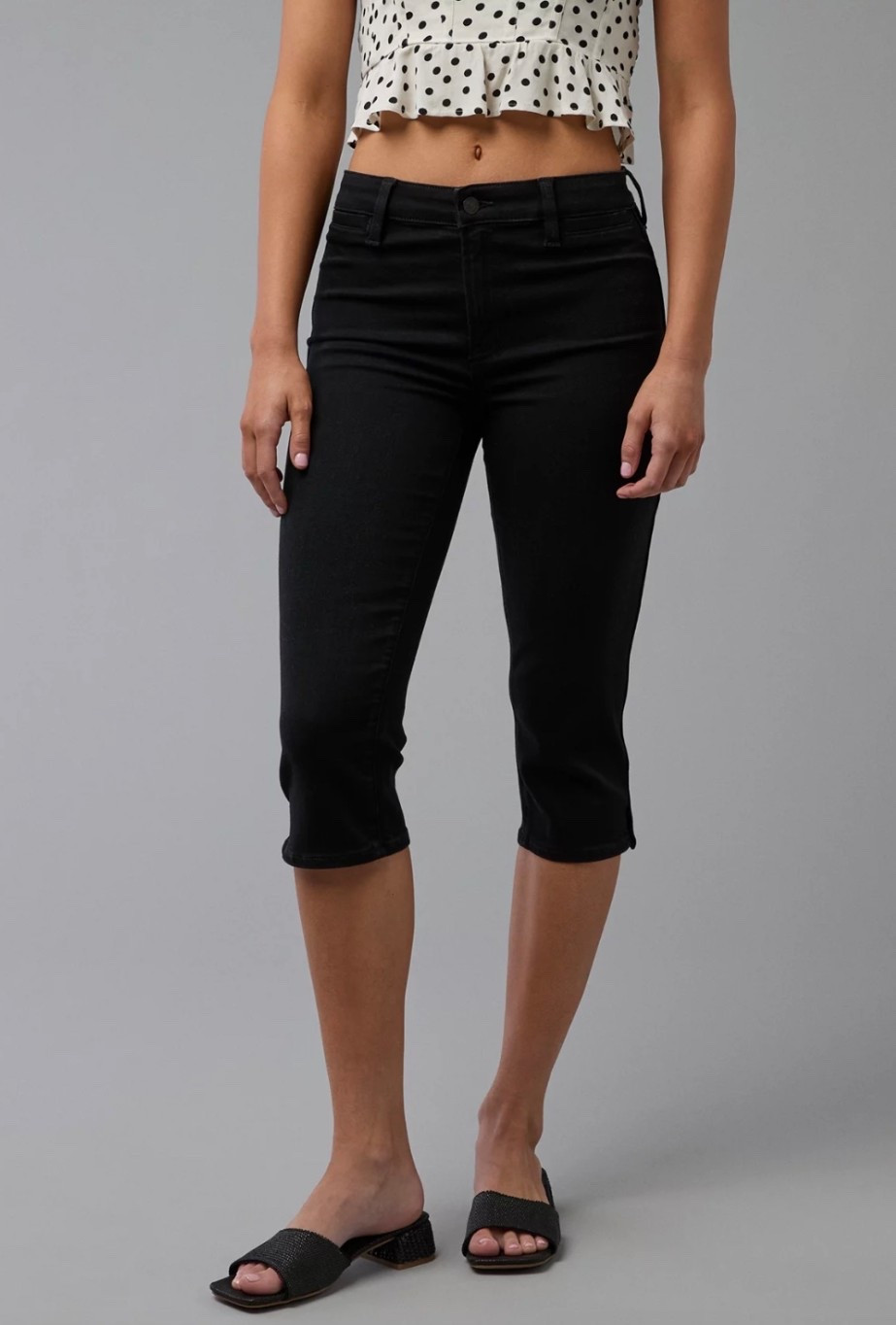 Cropped capris are back and trending for Sring and summer!! This style is on sale 

#LTKSpringSale #LTKSeasonal #LTKSaleAlert