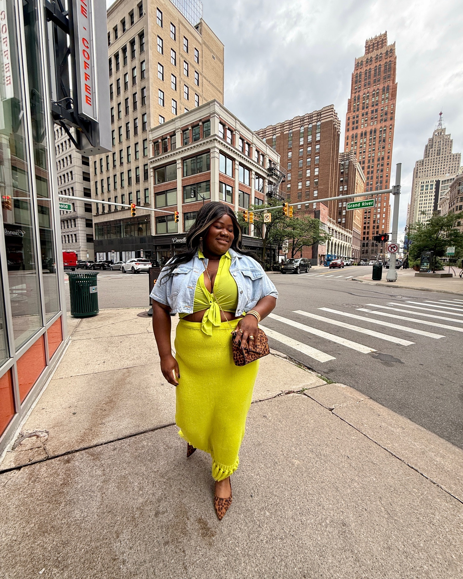 Chartreuse + Leopard = a winning combo! 💛 🐆

#LTKPlusSize #LTKgrwm #LTKMidsize