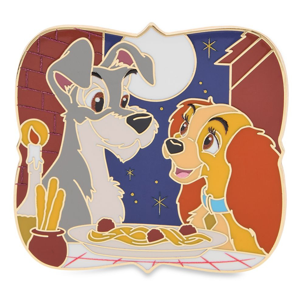 Lady and the Tramp ''Bella Notte'' Pin | Disney Store