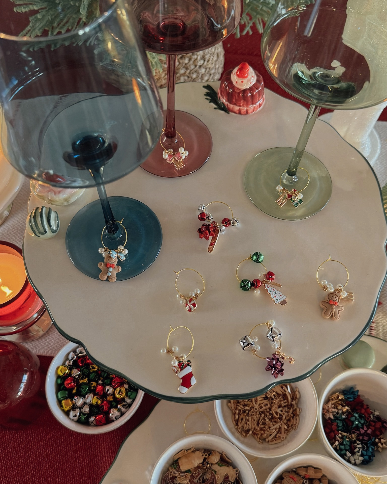 Easy holiday wine charms!

Easy crafts, holiday crafts, Christmas crafts, crafternoon, bestie date, girls night ideas, girls night in, holiday activities, Christmas activities, easy diy, diy, diy wine charms, diy gift ideas, Christmas decor, Anthropologie Christmas decor, winter wine glasses

#LTKParties #LTKHome #LTKHoliday