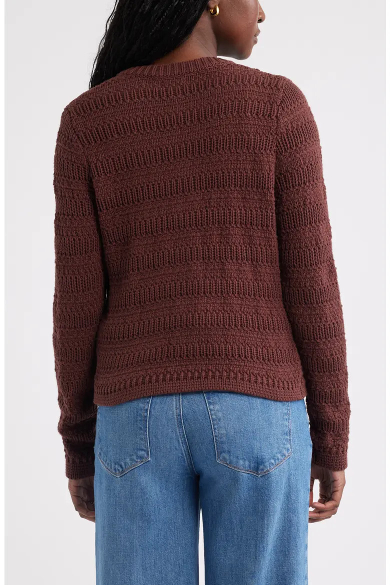 Textured Cotton Cardigan (Women) | Nordstrom | Nordstrom