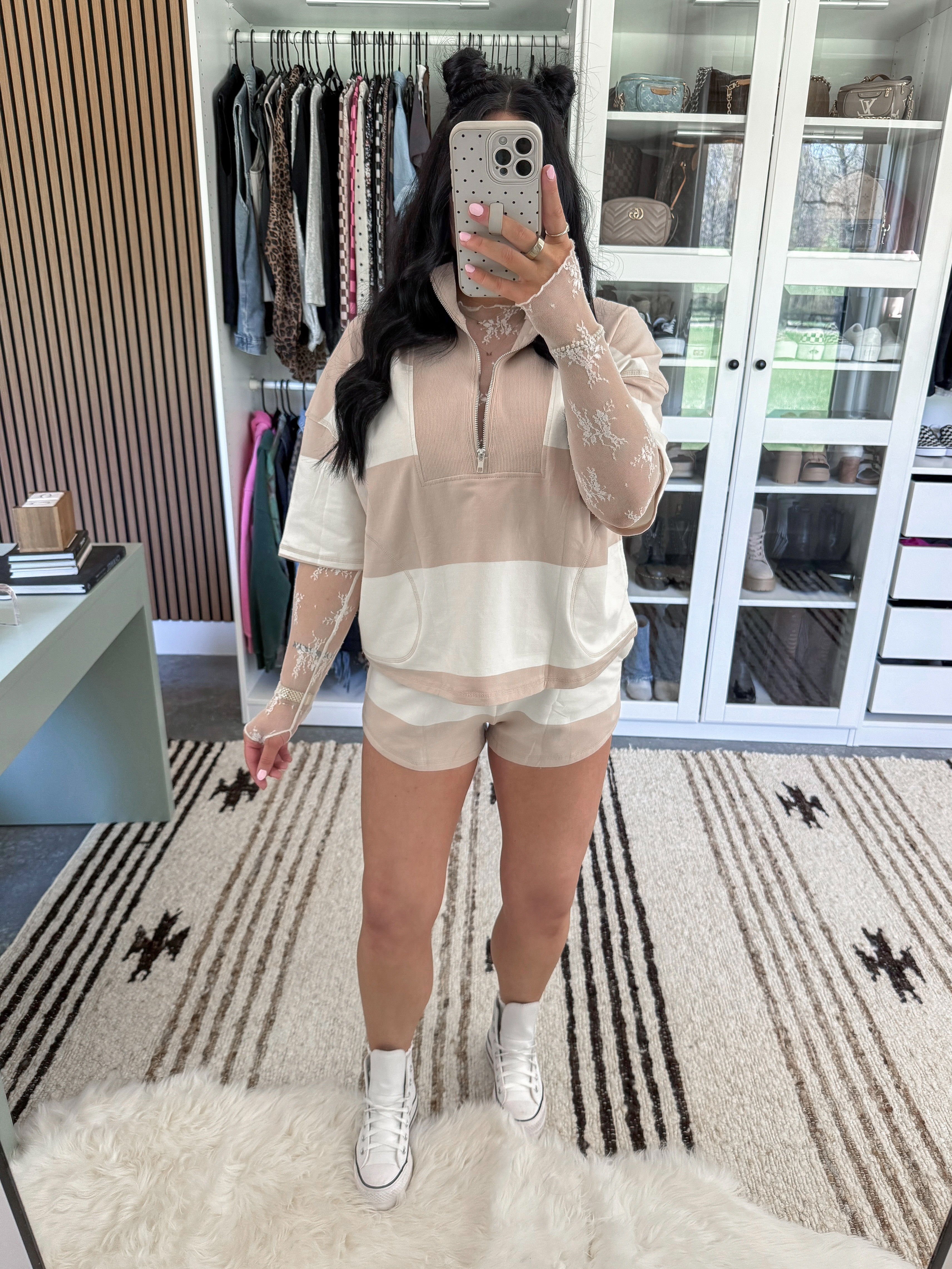 Matching Set - small
Lace Top - xs
Bralette - medium

 

 #LTKootd #LTKBump