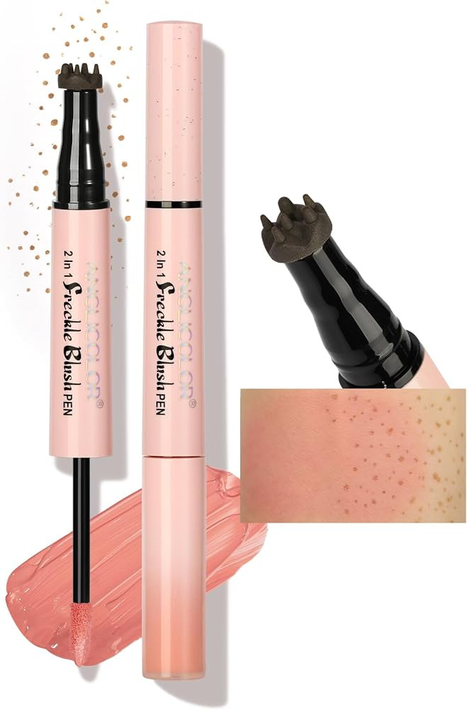 Anglicolor 2-in-1 Sommersprossen Stempel & Freckle Pen wasserfest 01 | Amazon (DE)