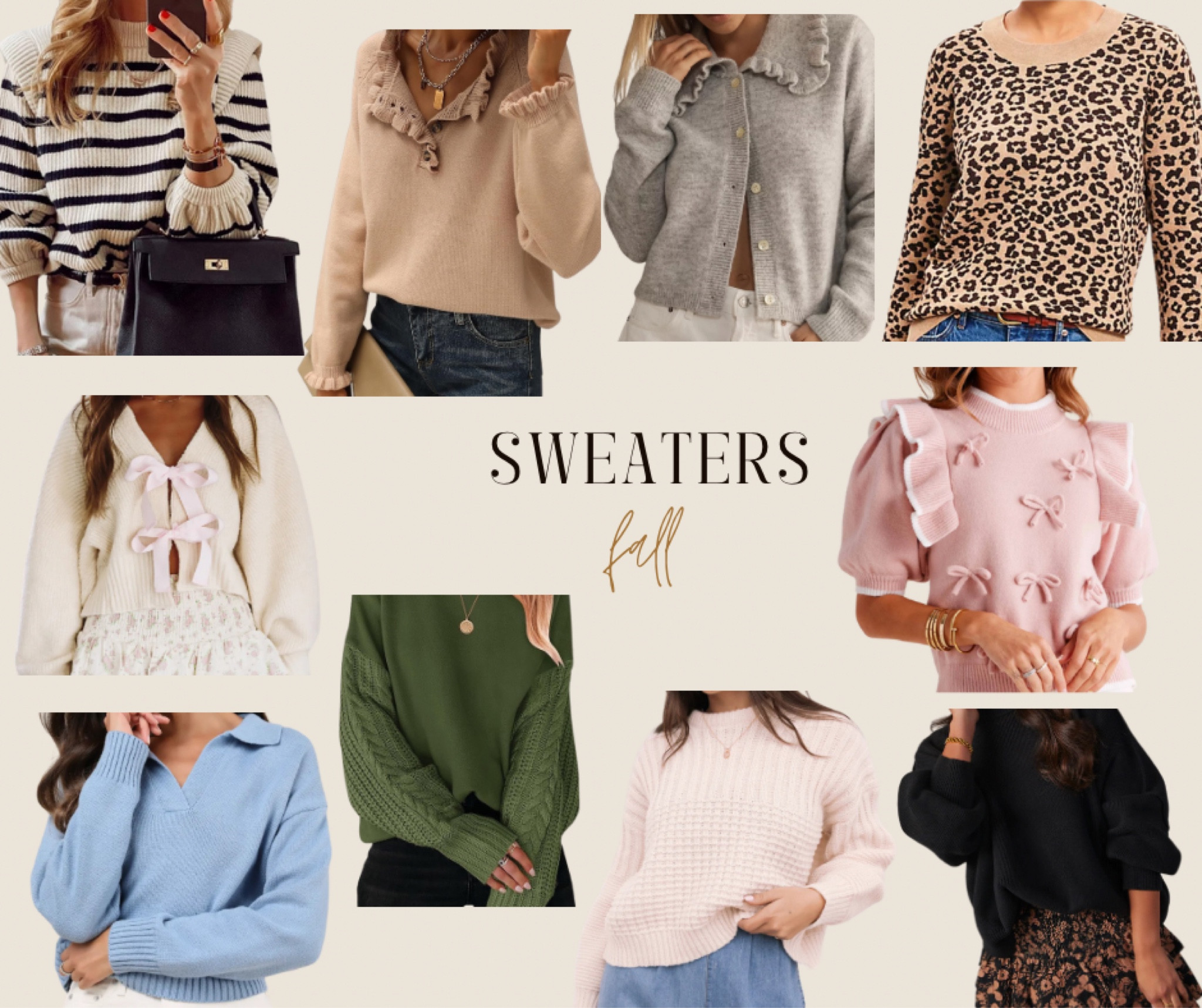 Sweater weather 🤩 I love sweater season! I rounded up a list of some
of my current favorite sweaters I have my eyes on! The details on some of them 😍

#LTKFallSale #LTKSeasonal #LTKStyleTip