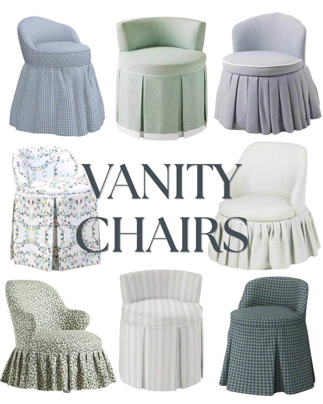 Round skirted chair, vanity chair with skirt, upholstered vanity chair, skirted vanity chair, chair with skirt, upholstered stool, upholstered stool for living room, skirted chair for living room, skirted chair for vanity, skirted stool for vanity, skirted stool for living room, circular ottoman, pouf ottoman, ottoman for chair, footrest ottoman, small ottoman, round ottoman

#LTKselfcare #LTKHome #LTKBeauty