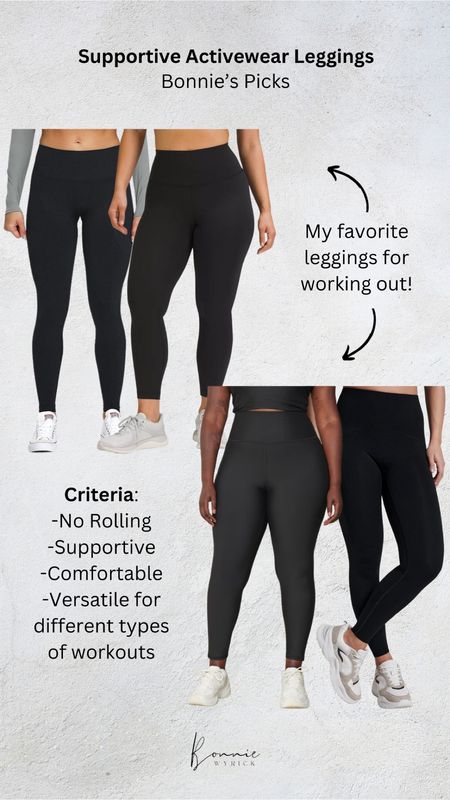 My top 4 favorite workout leggings that don’t ride up, roll down or stretch out! These are supportive, comfortable and versatile for any workout 💃🏼 Curvy Activewear | Workout Leggings | Belly Support Leggings

#LTKplussize #LTKfitness #LTKmidsize