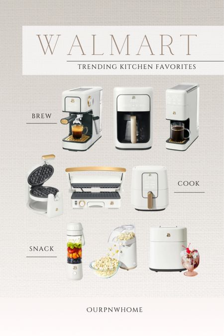 Stylish countertop appliances from Walmart!

Walmart home, modern kitchen, small appliances, kitchen appliances, coffee makers, espresso machine, coffee pot, air fryer, waffle iron, wedding gifts, graduation gifts, housewarming gifts, panini press, electric grill, ice cream maker, popcorn makers, personal blender, handheld blender

#LTKFindsUnder100 #LTKHome #LTKStyleTip