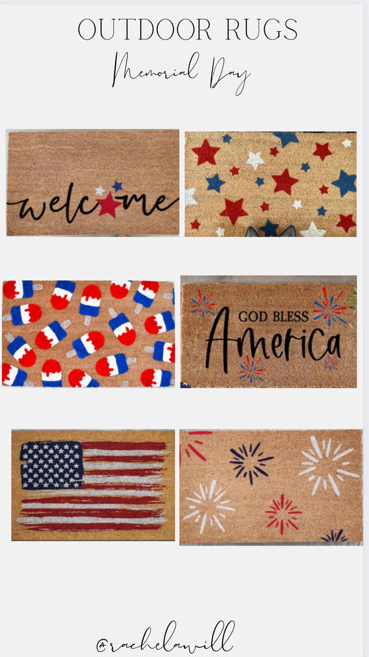 Memorial Day Outdoor Rugs 

Outdoor Style 🇺🇸

#outdoor #outdoordecor #summer #summerstyle #summerhome #homedecor #memorialday #patrioticdecor #patriotic 

#LTKhome #LTKSeasonal #LTKfindsunder50