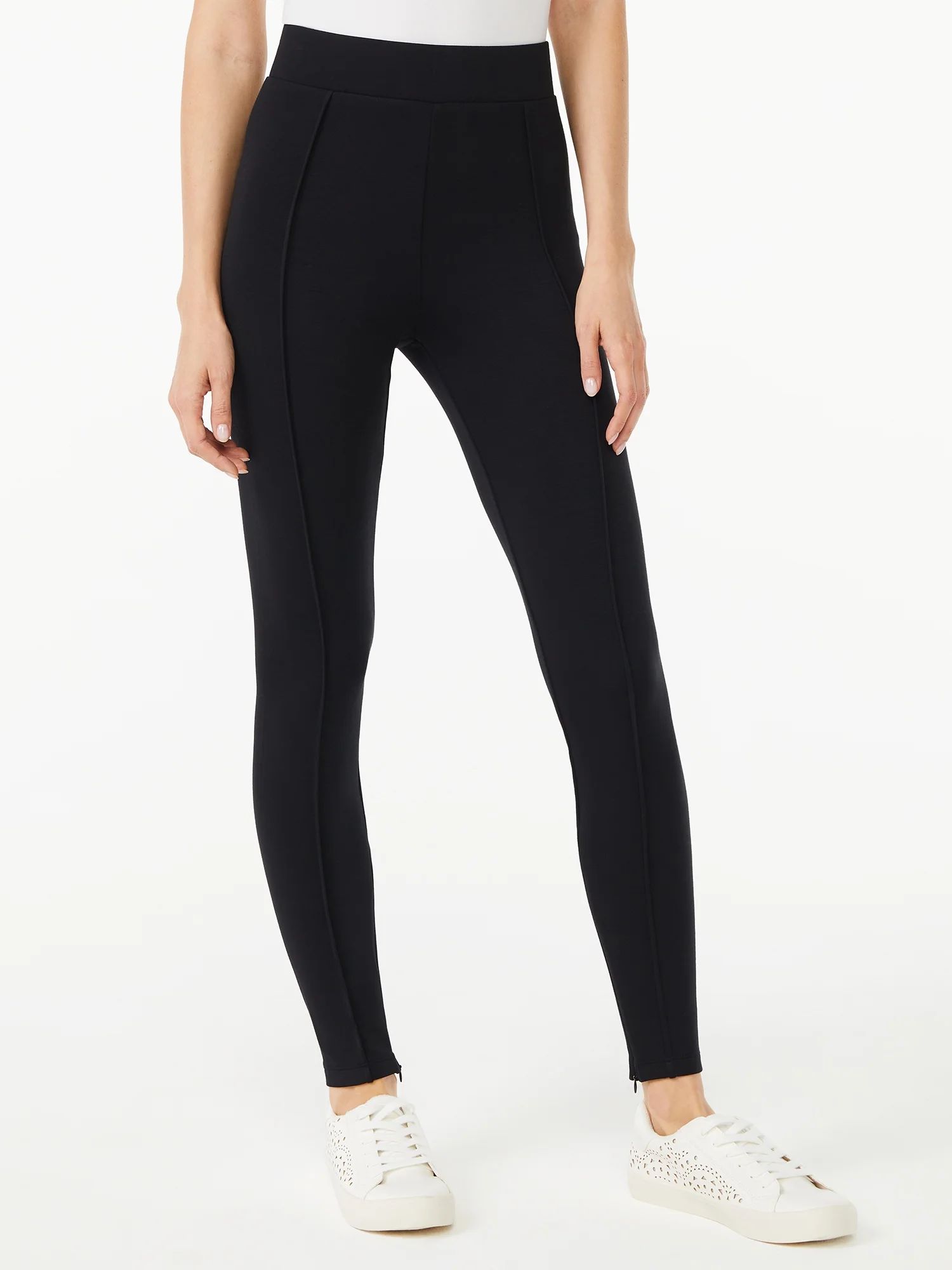 Scoop Women's Hidden Zip Leggings | Walmart (US)