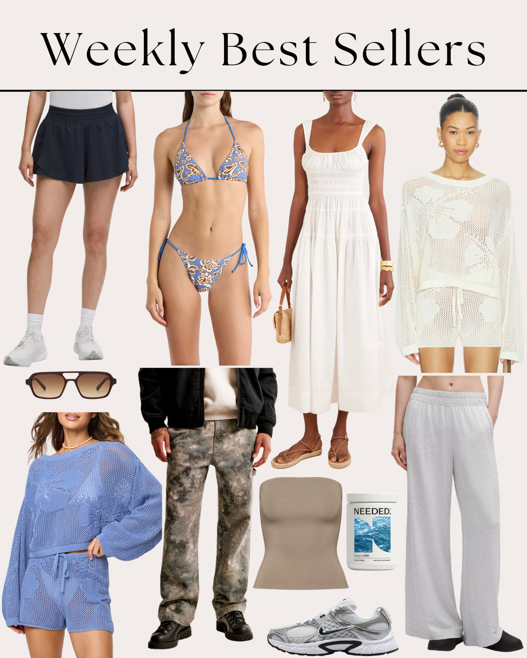 The most loved and shopped pieces of the week! 

 #LTKootd #LTKActive #LTKSwim