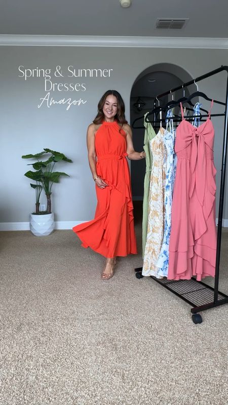 Spring and Summer Dress

I am wearing size S in all styles - orange, white blue floral, pink, yellow leaves, yellow green - all TTS! 

Fashion  Fashion favorite  Spring dress  Spring outfit  Maxi dress  Vacation outfit  Vacation dress  Resort wear  Date night outfit  Heels  Accessories  Floral dress  EverydayHolly

#LTKstyletip #LTKVideo #LTKSeasonal