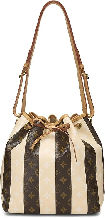 Amazon.com: Louis Vuitton, Pre-loved Monogram Canvas Cream Rayures Noé Petite, Cream : Amazon Lu... | Amazon (US)