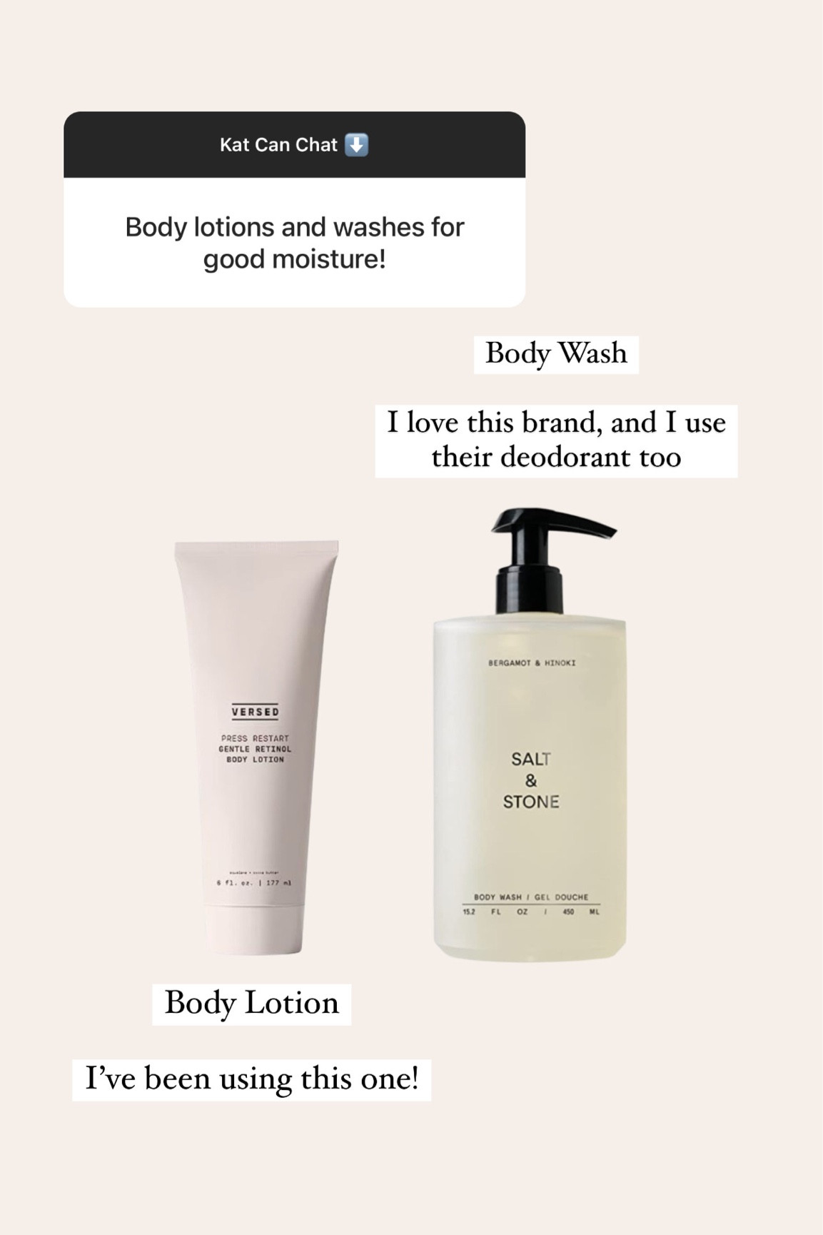 My current go-to body wash and lotion that I use to keep my skin nourished in the summer 



#LTKSeasonal #LTKunder100 #LTKbeauty