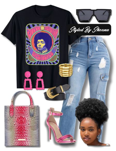 Graphic Tee and Jeans Outfit Inspo


spring outfits, summer outfits, distressed denim, colorful purse, black graphic shirt, pink drop earrings, metallic heels, gold jewelry, festival outfits, concert outfits, Amazon Outfits

#LTKstyletip #LTKitbag #LTKshoecrush