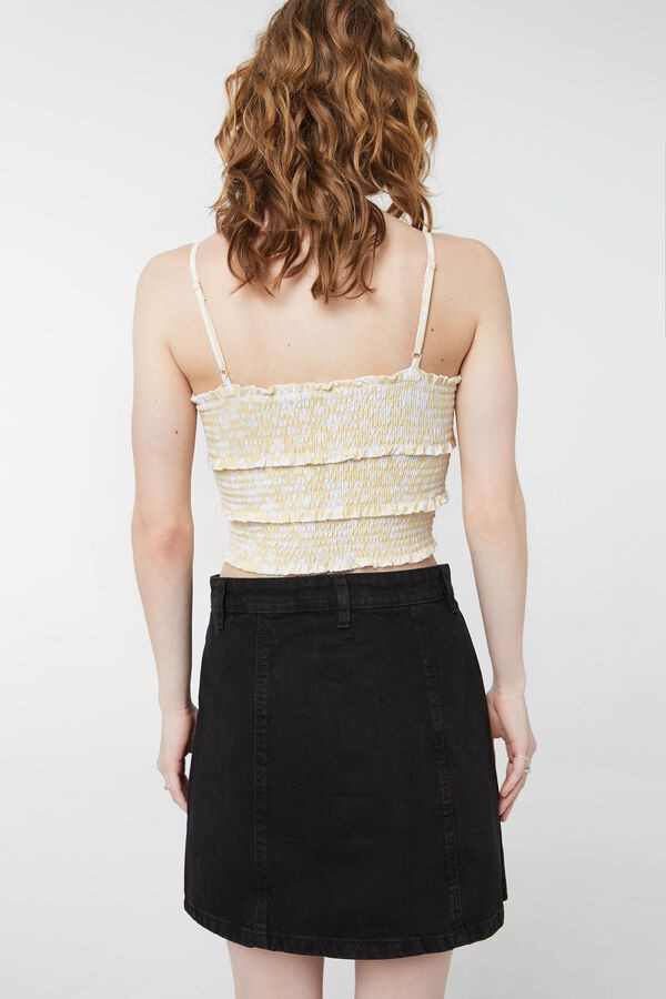 Buttoned Denim Micro Skirt | Ardene