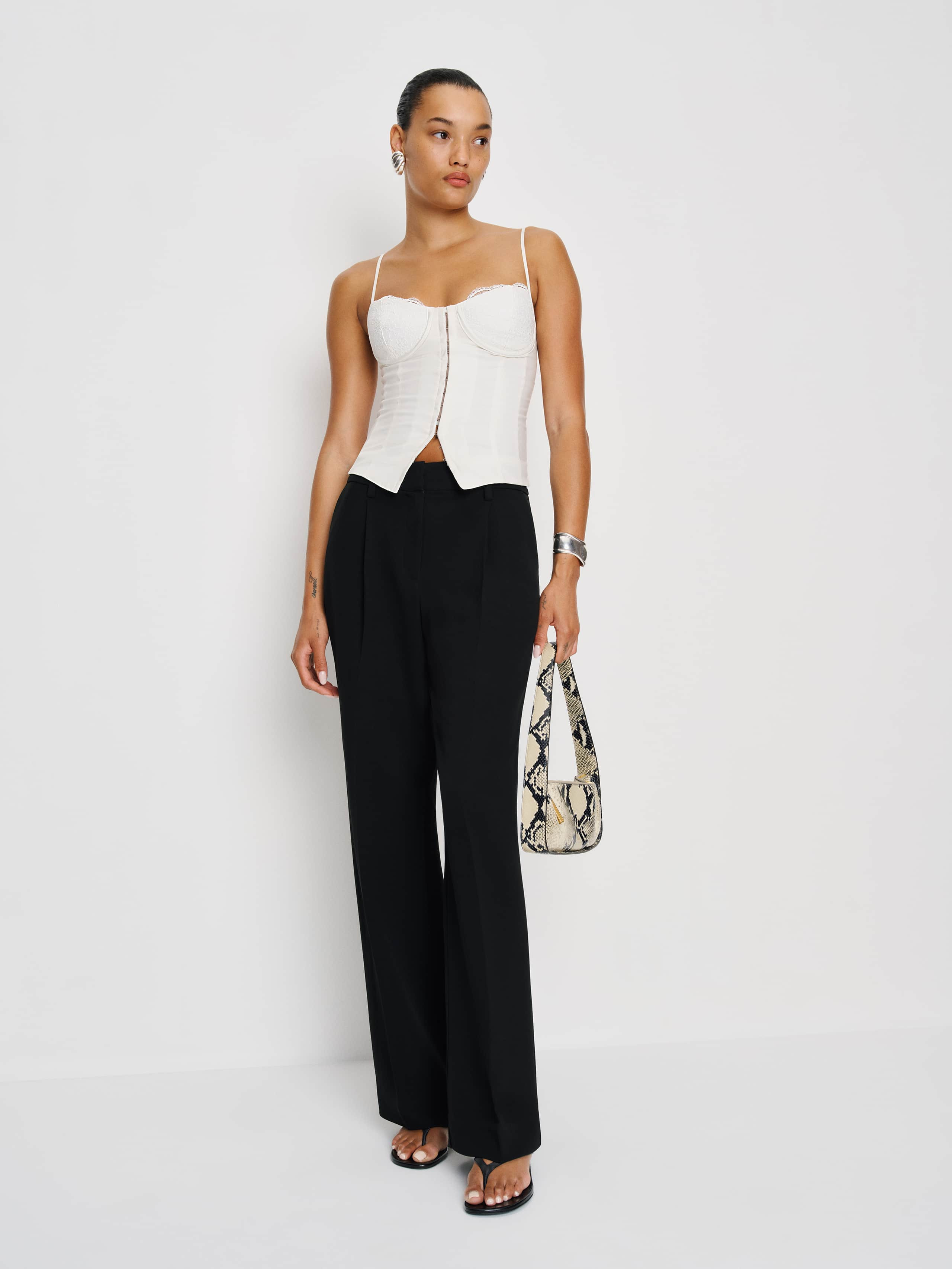 Reformation Italiana Top Ivory 4 | Reformation (Global)