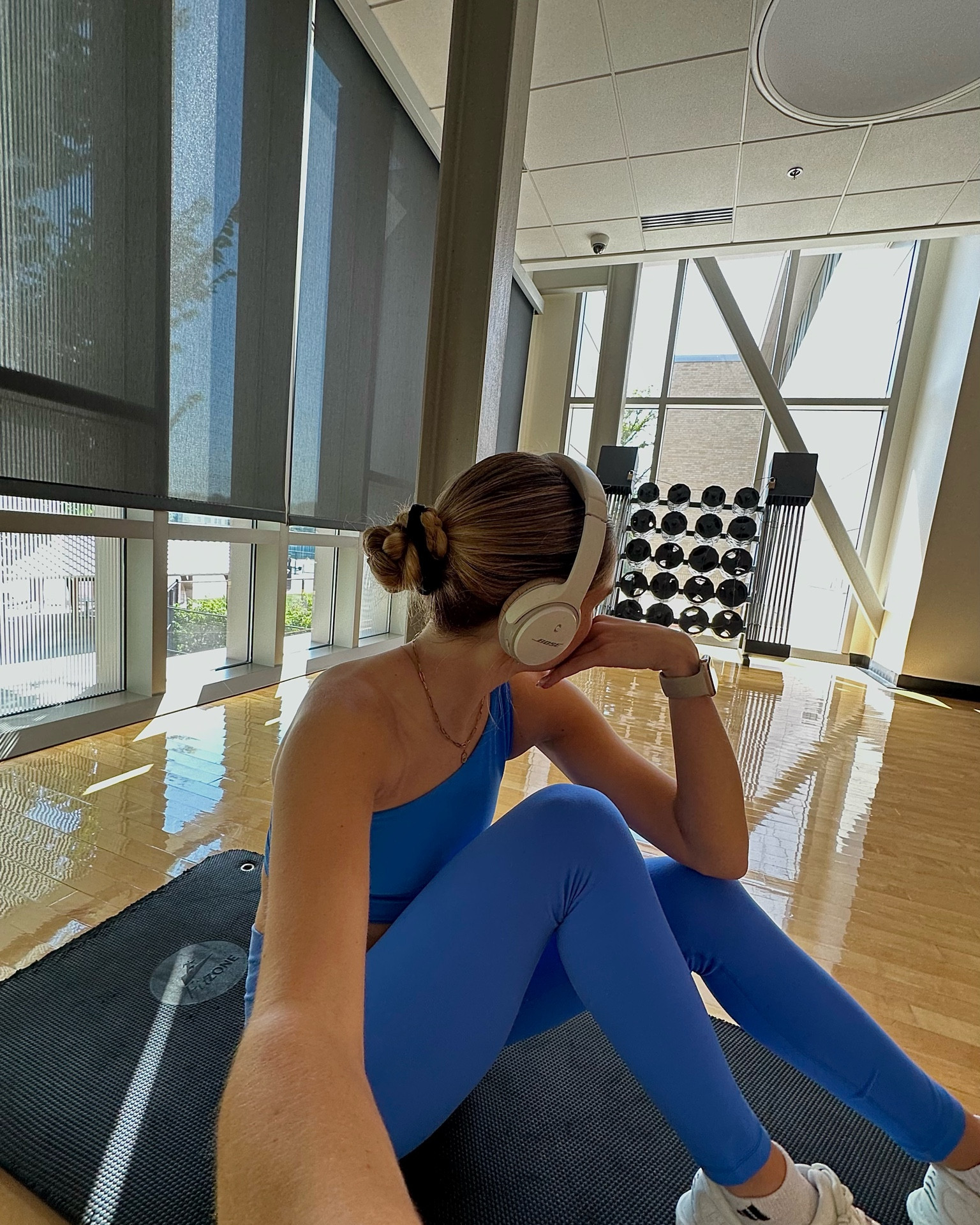 yoga pilates mat workout lululemon and aritzia active TNA hokas running outfit 

#LTKstyletip #LTKfitness #LTKbeauty