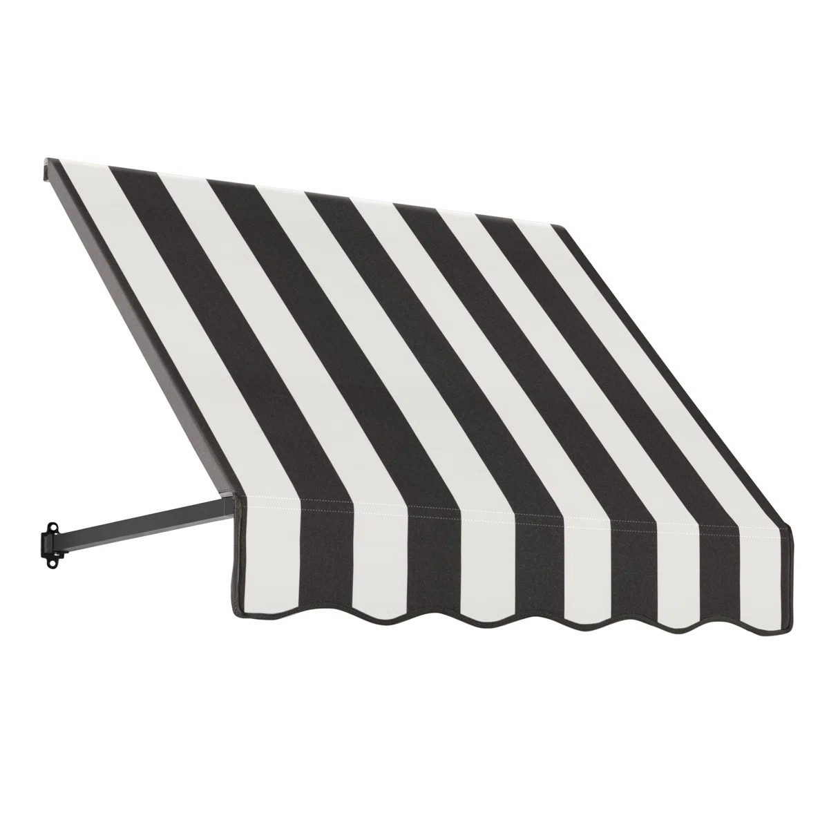 Awntech Dallas Retro Acrylic Fabric Fixed Awning | Wayfair North America