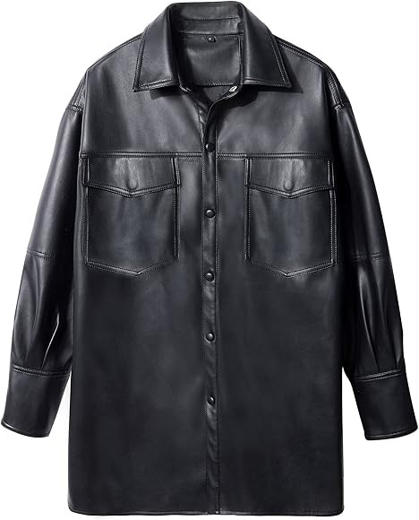 Shacket-black-with Brushed Lining | Amazon (US)